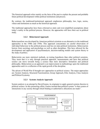 Interaction Example Political Science Research NOTE ON INTRODUCTION TO POLITICAL SCIENCE | DOC