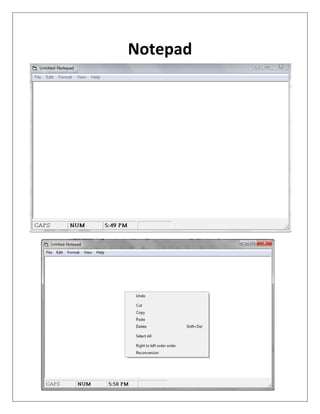 Notepad
 