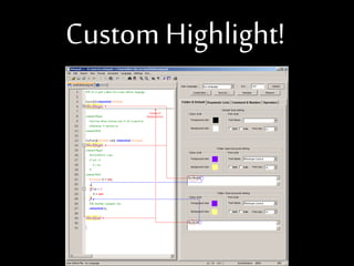 Custom Highlight!

 