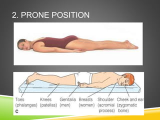 2. PRONE POSITION
 