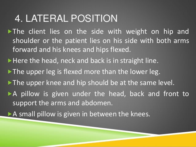 lateral position definition