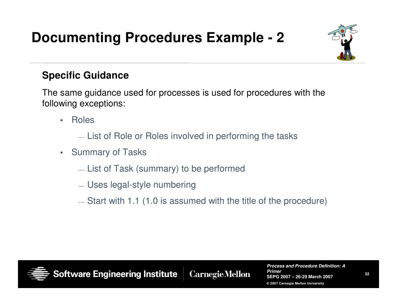 Processes and Procedures