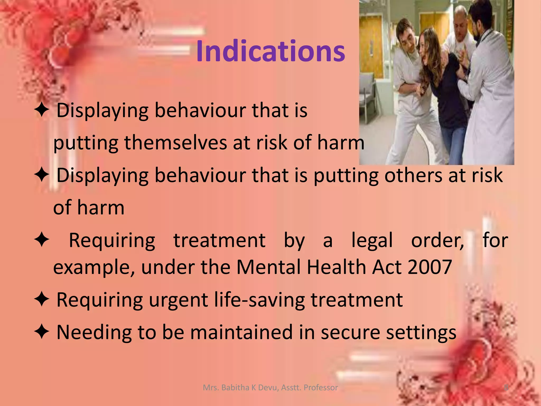 Patient safety Devices - Restraints | PPTX