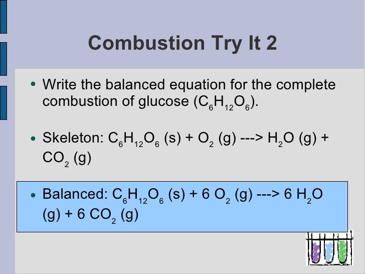 Types of Reactions Double Replacement and Combustion