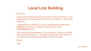 Local Link Building
 