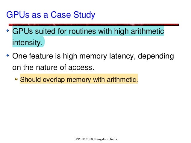 Basic Computer Architecture and the Case for GPUs : NOTES | PDF