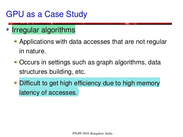 Basic Computer Architecture and the Case for GPUs : NOTES | PPT