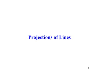 Projections of Lines
3
 