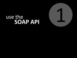 Developing for the GeoWeb: Notes From The Field Dev Summit 2009