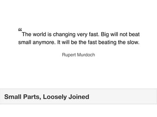 Notes from (Web 2.0) Revolution