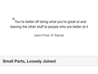 Notes from (Web 2.0) Revolution