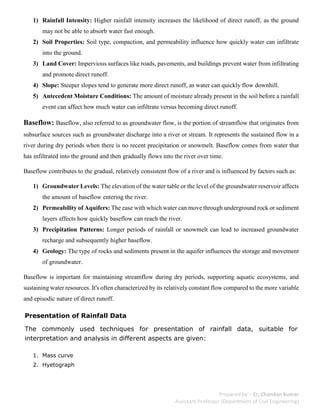 Hydrology and water resources engineering (FM-2) NOTES (B-Tech Civil ...