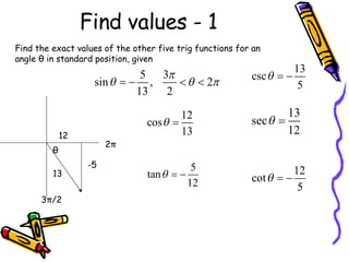 Notes on quadrants | PPT