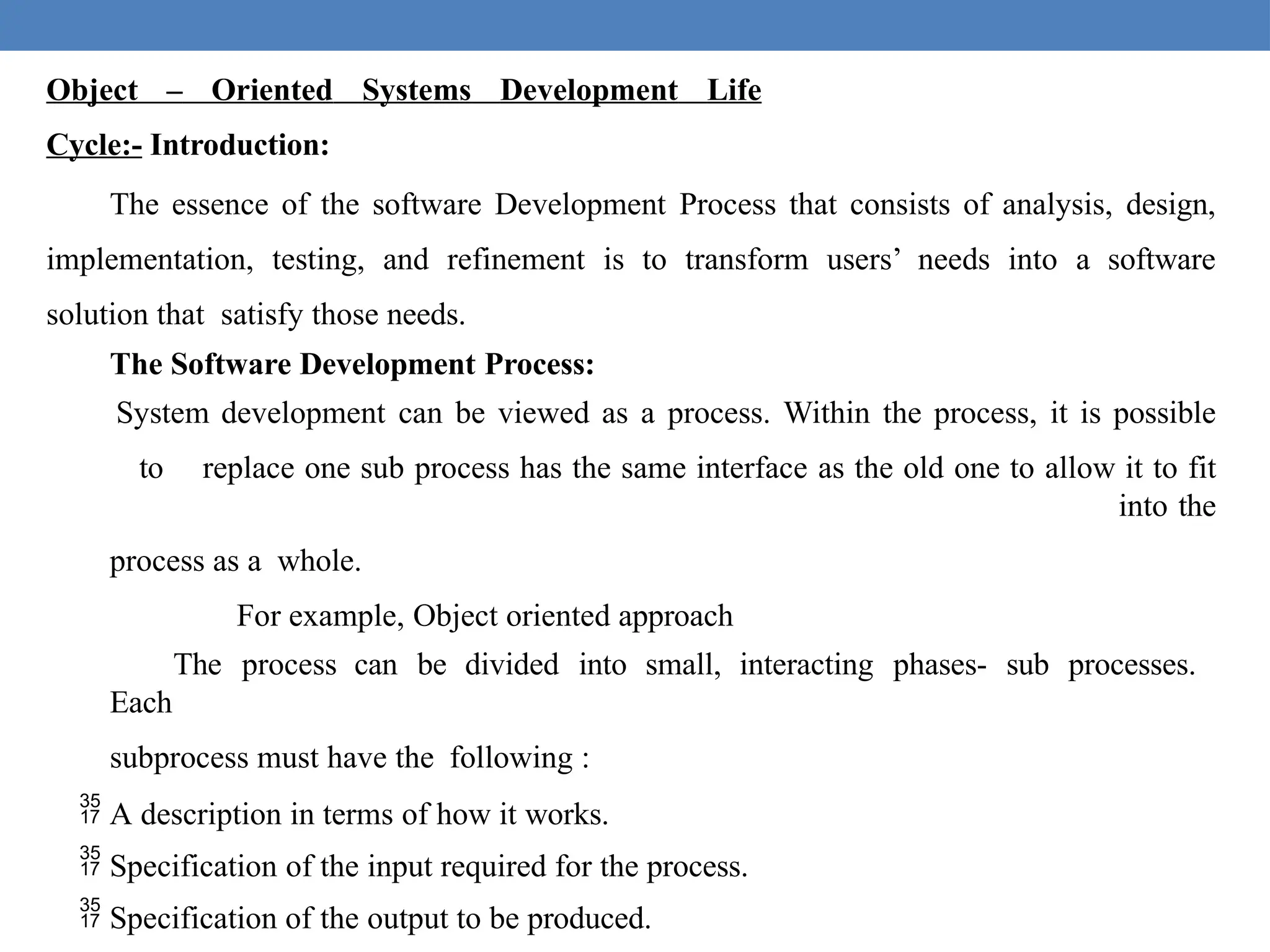 Object Oreinted Design principles and Testing Concepts | PPTX