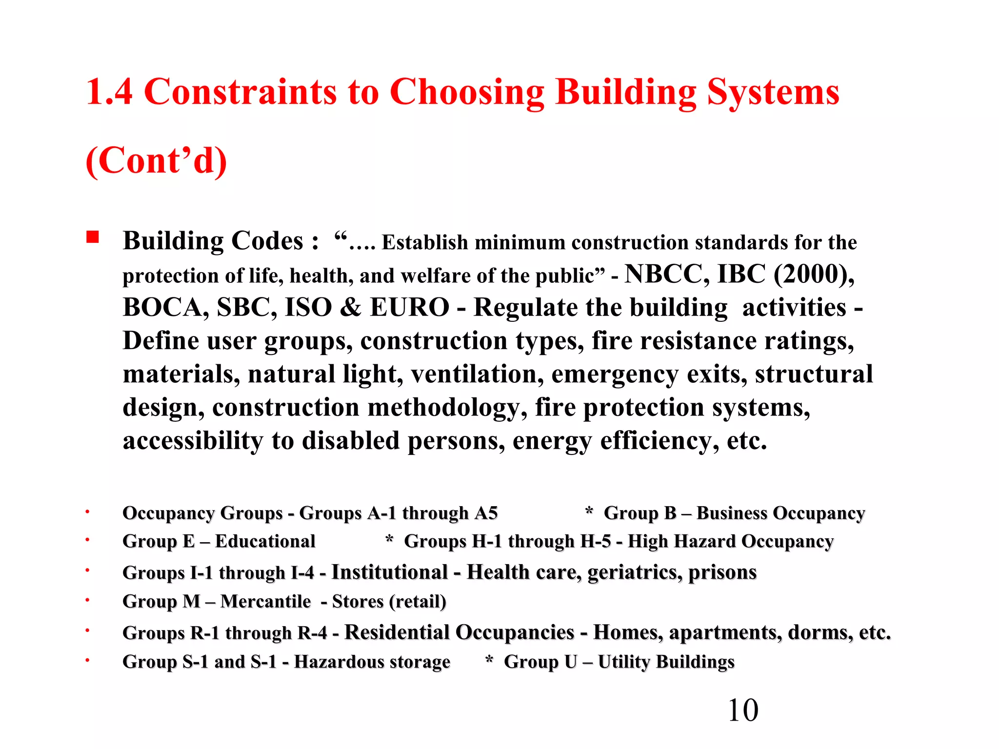 building construction | PPT | Construction Industry | Industries
