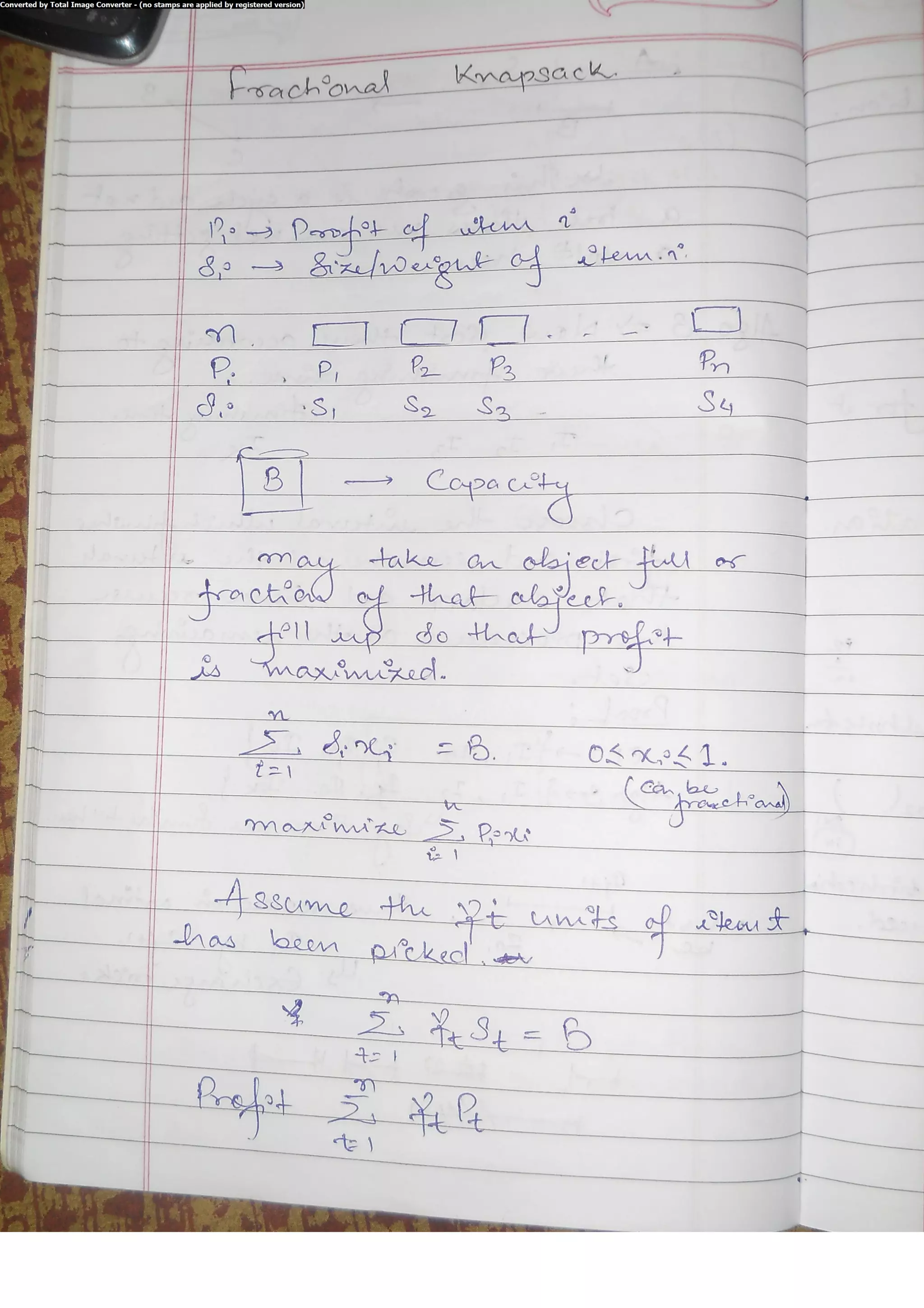 Algorithm Analysis and Design Class Notes
