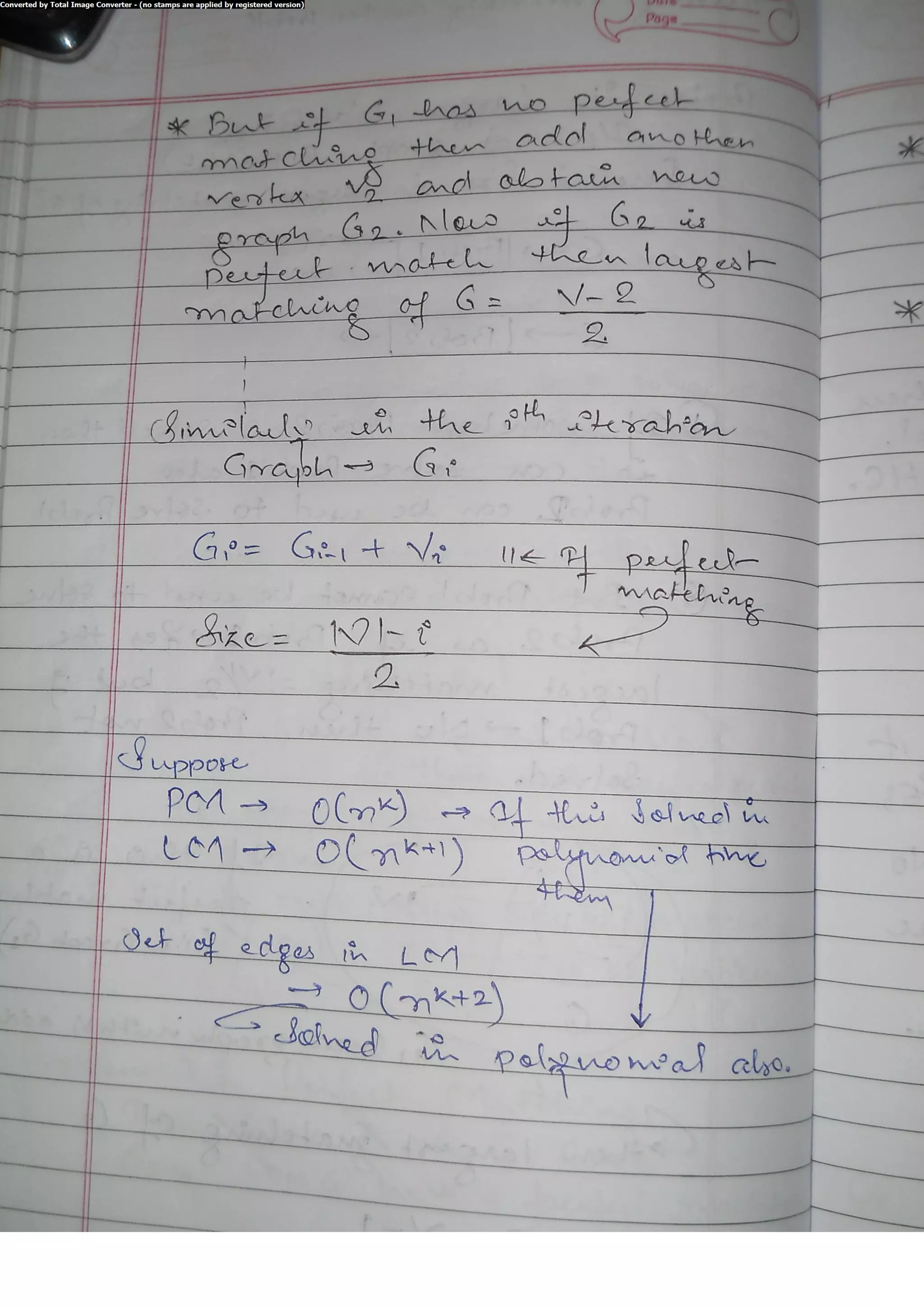 Algorithm Analysis and Design Class Notes