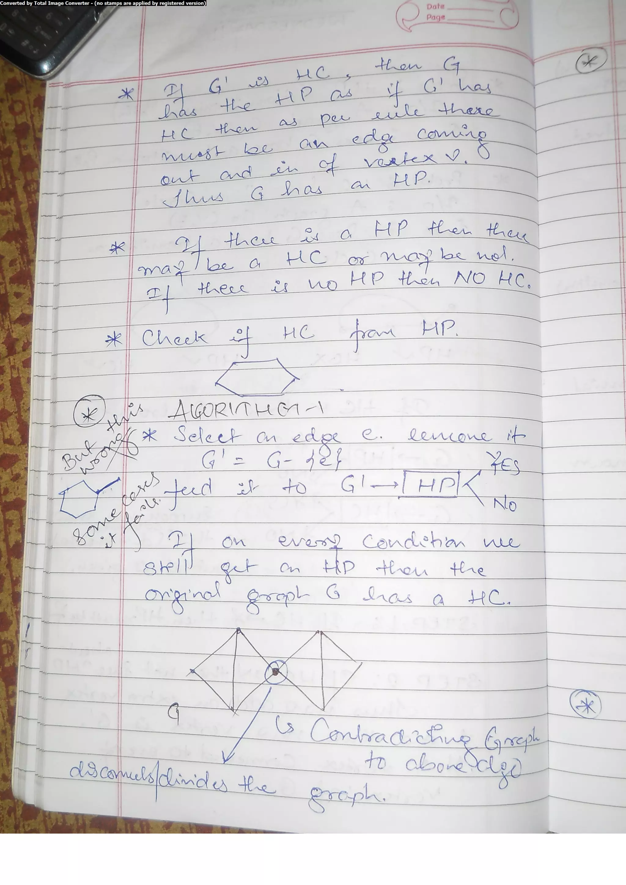 Algorithm Analysis and Design Class Notes