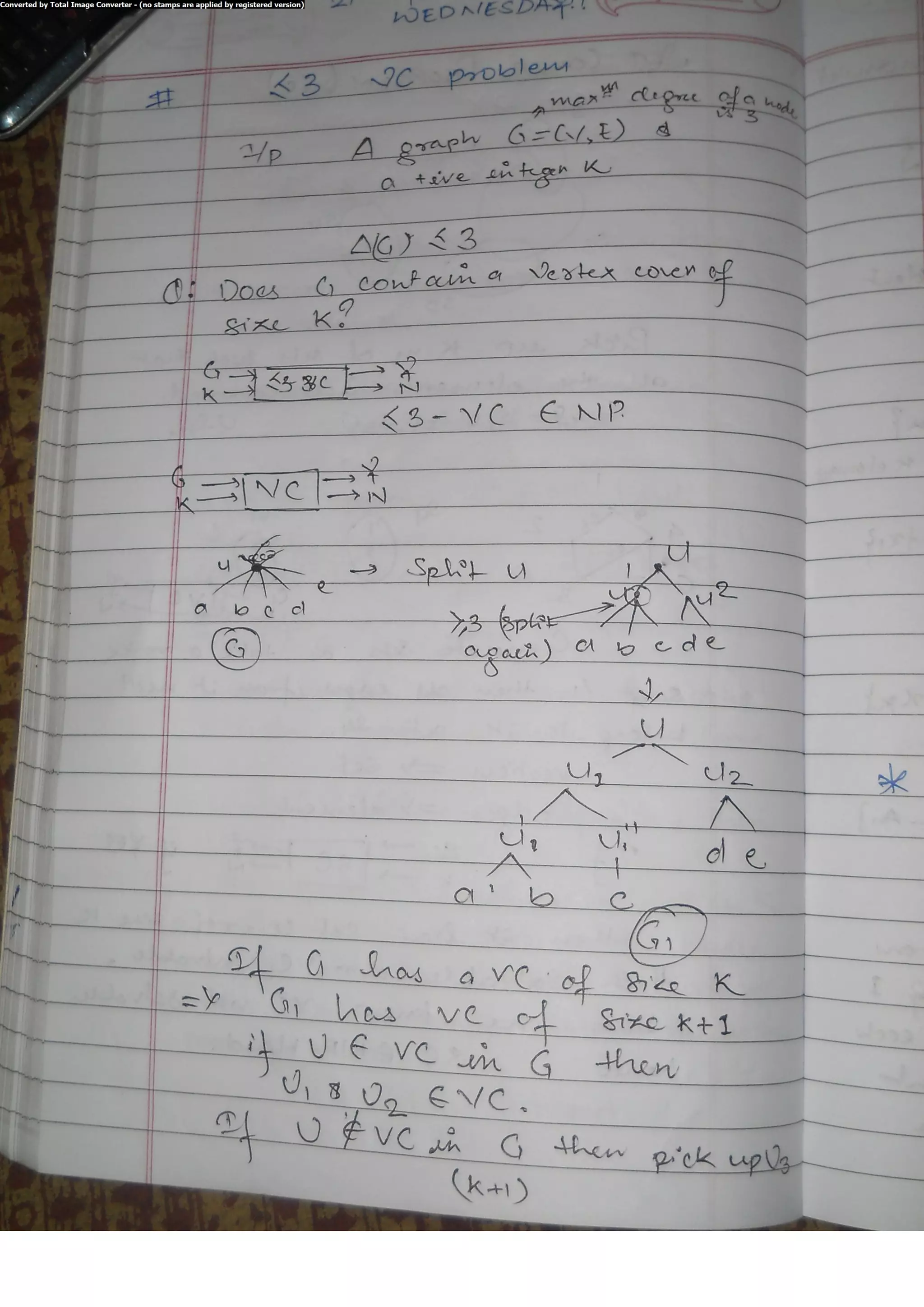 Algorithm Analysis and Design Class Notes