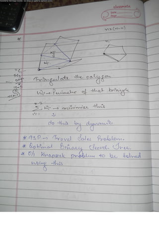 Algorithm Analysis and Design Class Notes