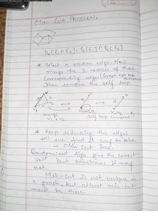 Algorithm Analysis and Design Class Notes
