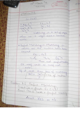 Algorithm Analysis and Design Class Notes