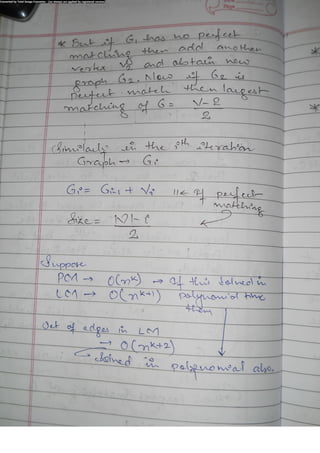 Algorithm Analysis and Design Class Notes