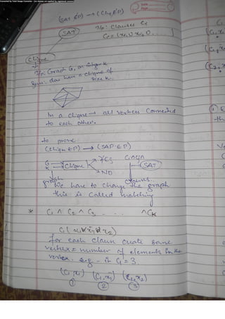 Algorithm Analysis and Design Class Notes
