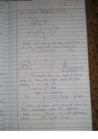 Algorithm Analysis and Design Class Notes