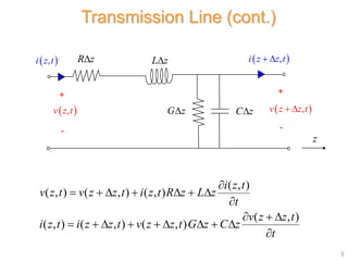 Notes 2 5317-6351 Transmission Lines Part 1 (TL Theory).pptx