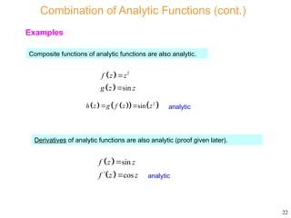 Notes 2 6382 Complex Differentiatiohshshn | PPTX