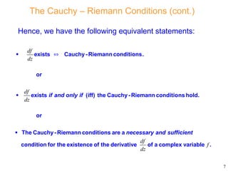 Notes 2 6382 Complex Differentiatiohshshn | PPTX