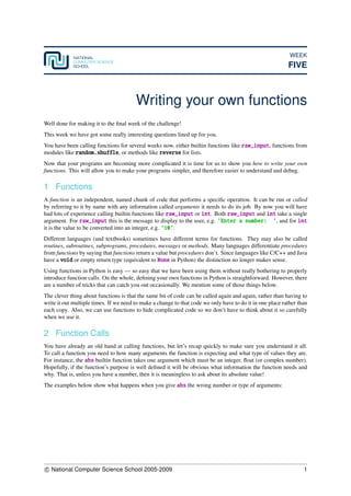Notes5 | PDF | Programming Languages | Computing