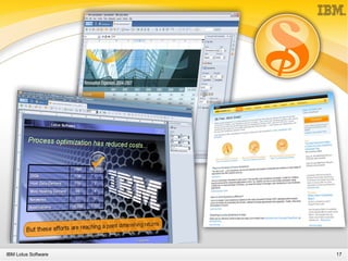 Presentation about Lotus Notes 8 functionality