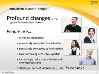 Presentation about Lotus Notes 8 functionality