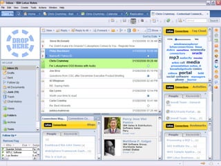 Presentation about Lotus Notes 8 functionality