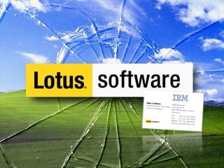 Presentation about Lotus Notes 8 functionality