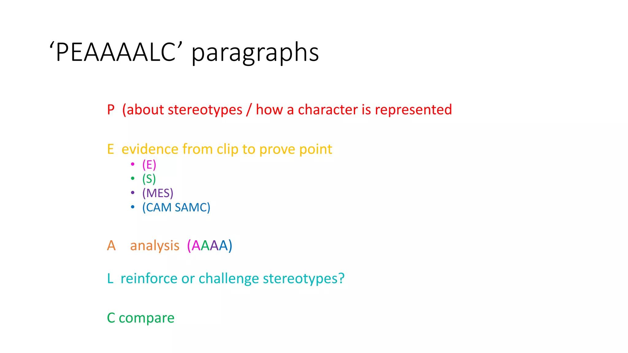 Notes and paragraphs | PPTX