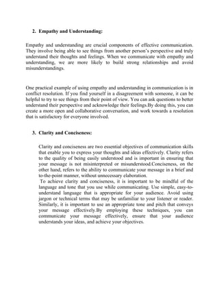 NOTES BA AEC SEM I-unit I & II. Definition of Communication Skills and ...