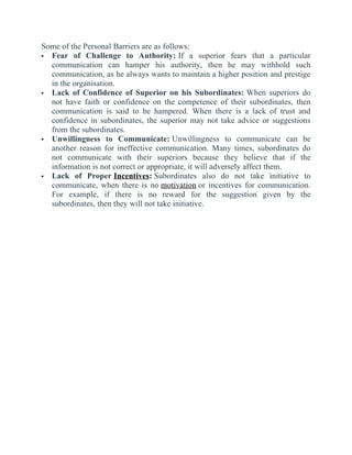 NOTES BA AEC SEM I-unit I & II. Definition of Communication Skills and ...