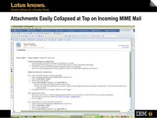 18
Attachments Easily Collapsed at Top on Incoming MIME Mail
 