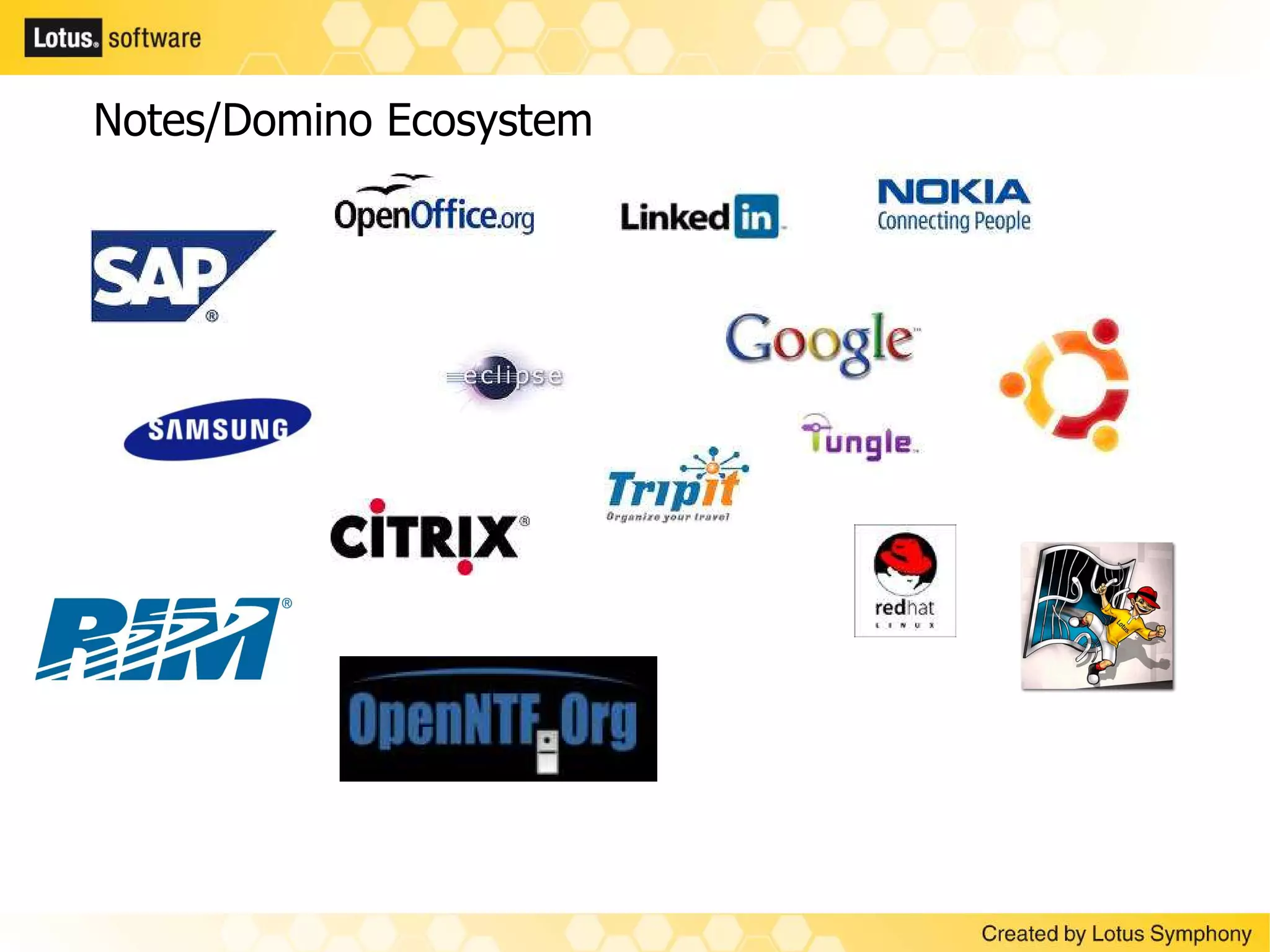 Notes Domino Symphony Strategy May2009