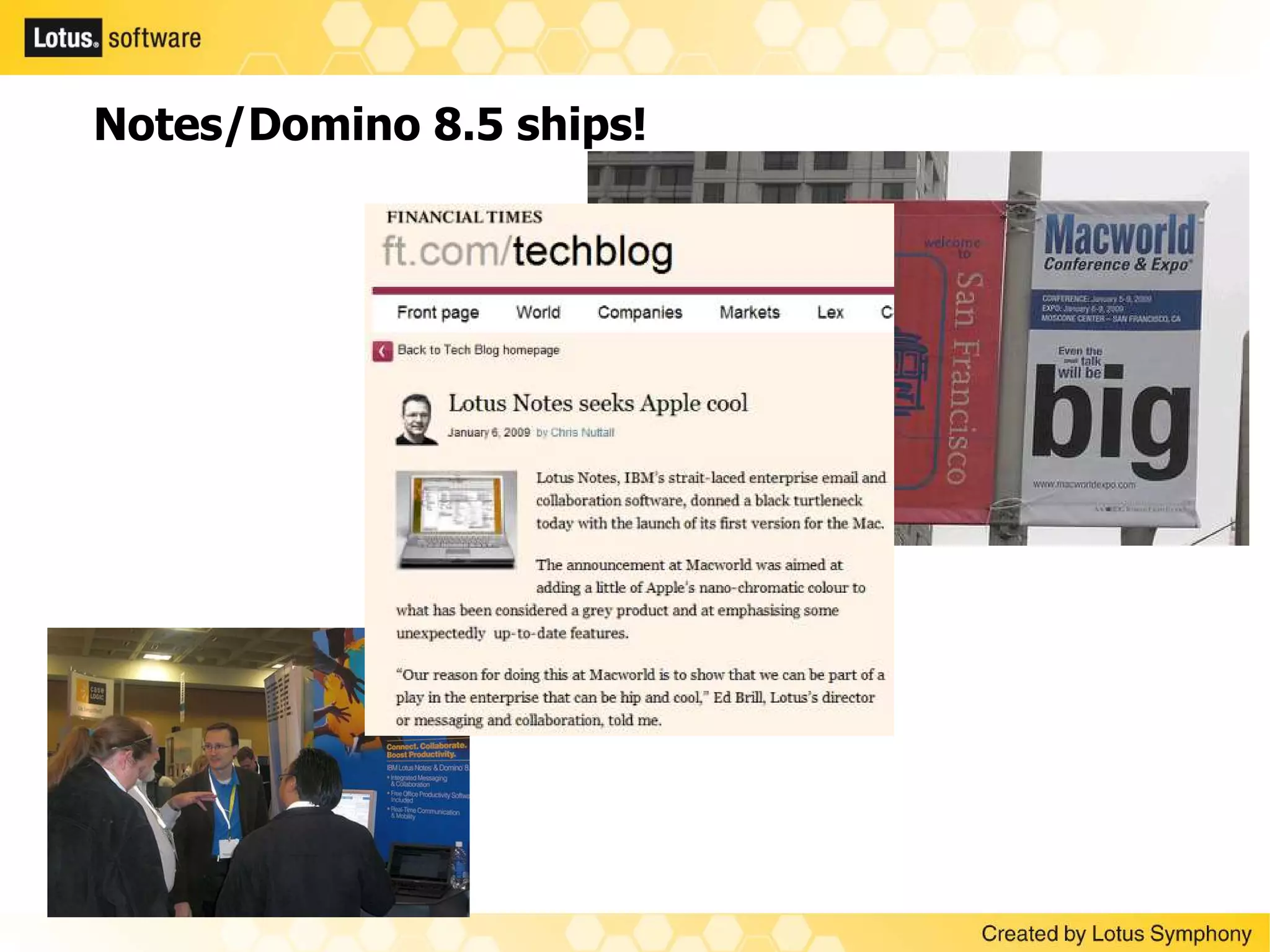 Notes Domino Symphony Strategy May2009