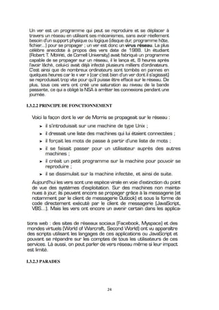 24
I.3.2.2 PRINCIPE DE FONCTIONNEMENT
I.3.2.3 PARADES
 