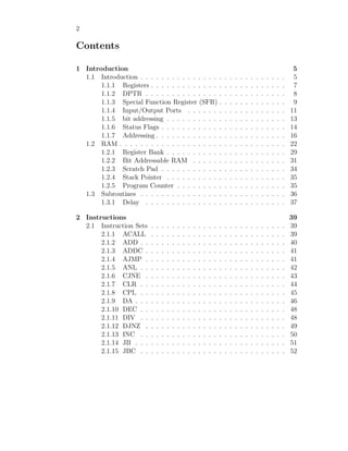 8051 micro controller | PDF