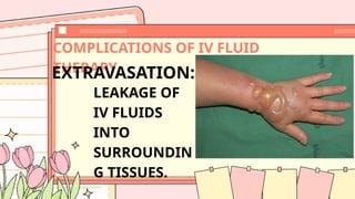 introduction for iv infusion therapy - simplified | PPTX