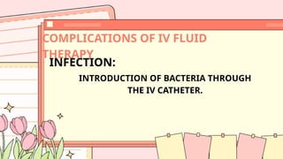 introduction for iv infusion therapy - simplified | PPTX