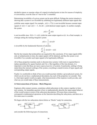 Notes for signals and systems | PDF