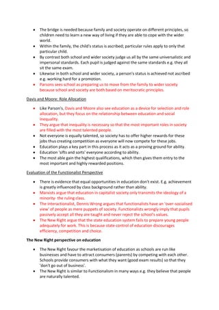Notes for sociology | PDF