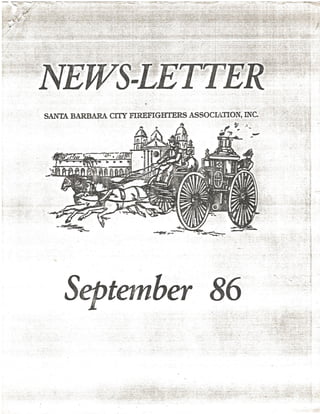 Notes From A Santa Barbara Firefighter | PDF